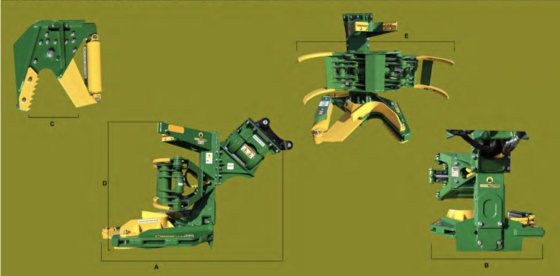 Tree Master™，一种可连接到液压挖掘机的木材切割机