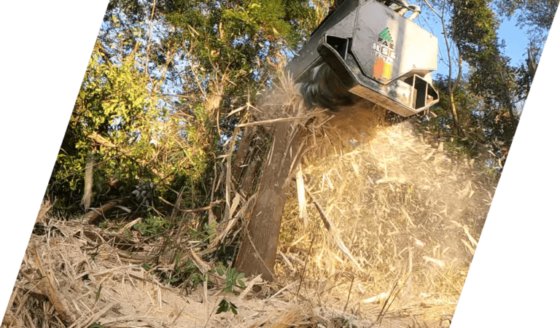 Mulcher UML/S/EX for hydraulic excavators