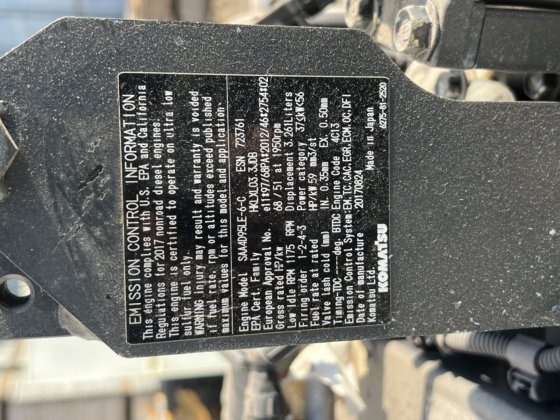 Komatsu SAA4D95LE-6-C