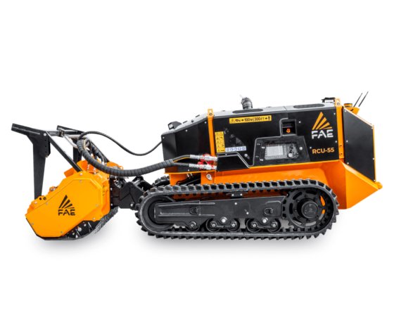 RCU-55 radio-controlled mulcher