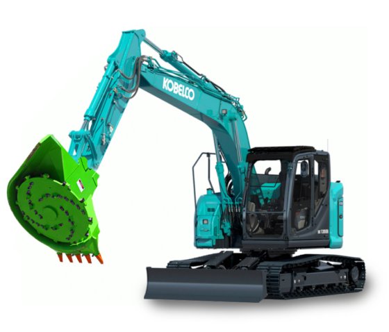 Disk Mulcher for crushing grass,