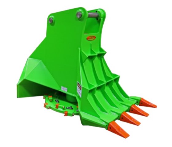 圆盘粉碎机粉碎草、竹子和树木