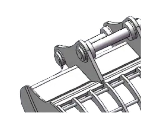 KIWAMI骨架铲斗 | 高耐久性，兼容水平销轴 | 建筑机械世界官方