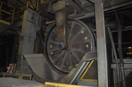 WHEELABRATOR SHOT BLAST MACHINE 14047C