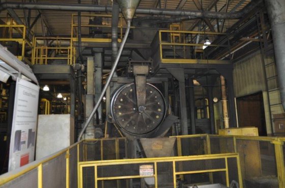 WHEELABRATOR SHOT BLAST MACHINE 14047C