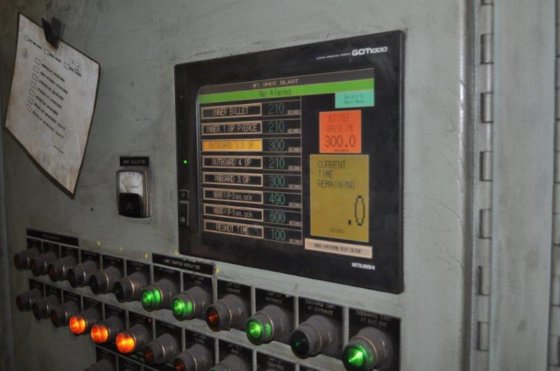 WHEELABRATOR SHOT BLAST MACHINE 14047C