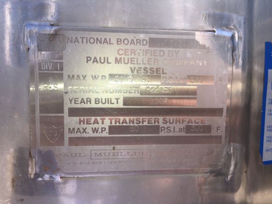 Tanque 500 litros c/ agitação