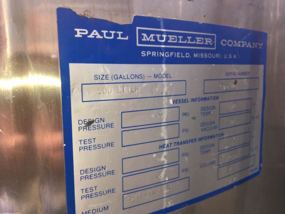 Tanque 500 litros c/ agitação