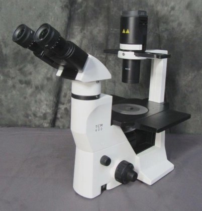 Labomed TCM 400 Inverted Phase Contrast Microscope with 3 Objectives in ...