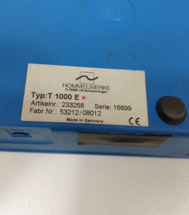 Hommel T1000E Tester Roughness Measuring