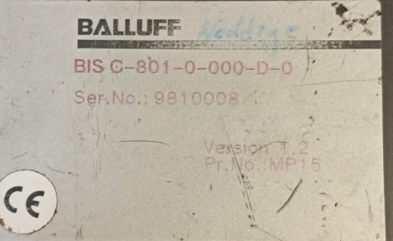 BALLUFF BIS C-801-0-000-D-0 BIS C