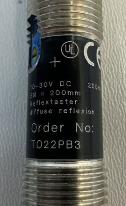Wenglor TO22PB3 reflex sensor Reflective