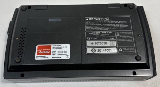 Graphtec midi LOGGER GL820 Data