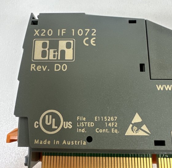 B&R X20 IF 1072, X20IF1072