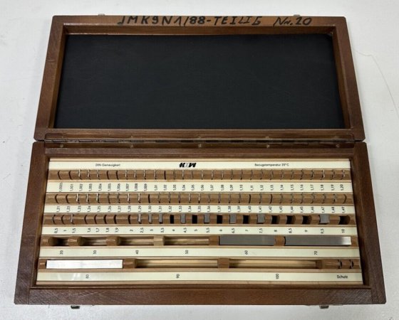 HHW gauge block set, gauge