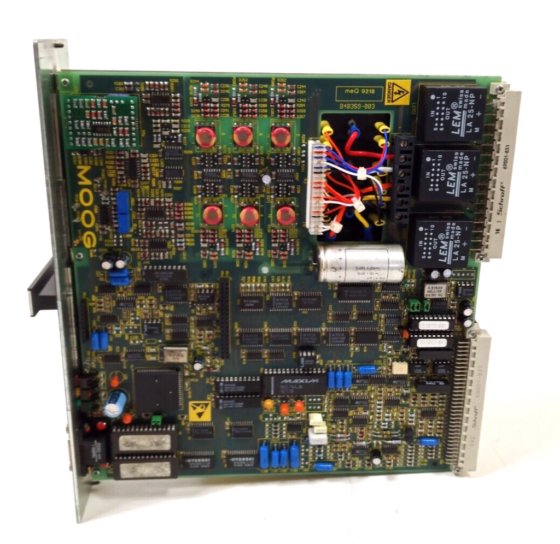 Moog T161-202B Servo Controller B53000-001c