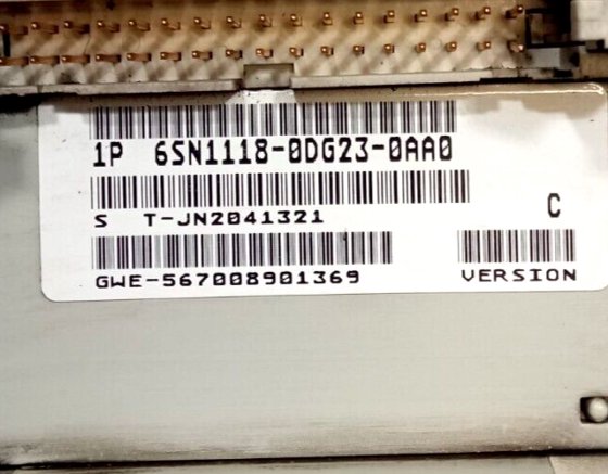Módulo de control SIEMENS SIMODRIVE