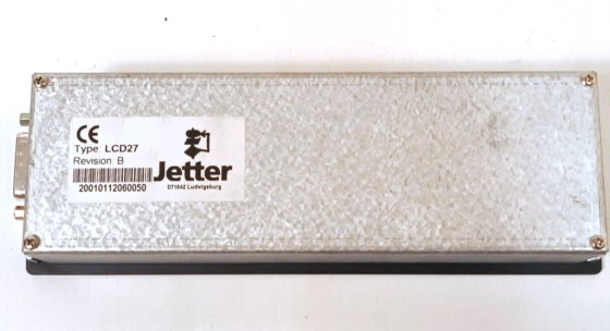 Jetter LCD27 operator panel LCD