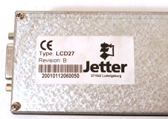 Jetter LCD27 operator panel LCD