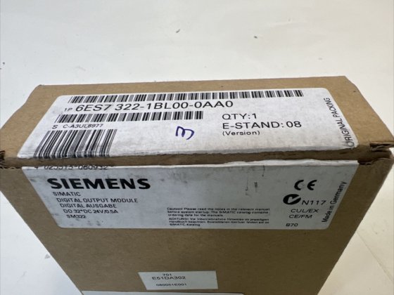 Siemens Simatic 6ES7 322-1BL00-0AA0 Digital