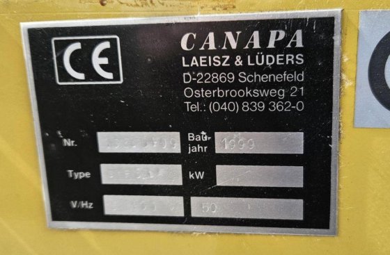 Flejadora totalmente automática Canapa SAP