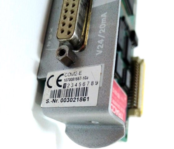 Bosch 1070081557-103 COM2-E input and