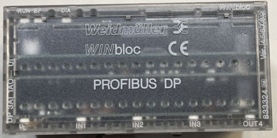Módulo combinado Weidmüller DP-3AI/1AO-UI |