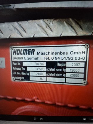 2007 Holmer Terra Variant 500