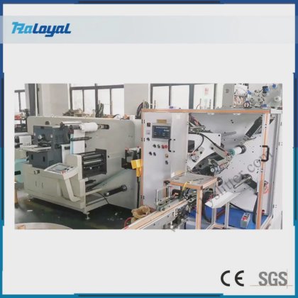 Label Inline and Offline Turret Rewinder Machine in Jiangsu, China