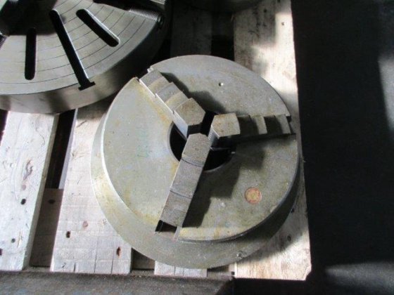 3 Backenfutter +Platte/Flansch