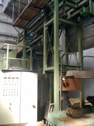 Schlick chambered shotblasting machine
