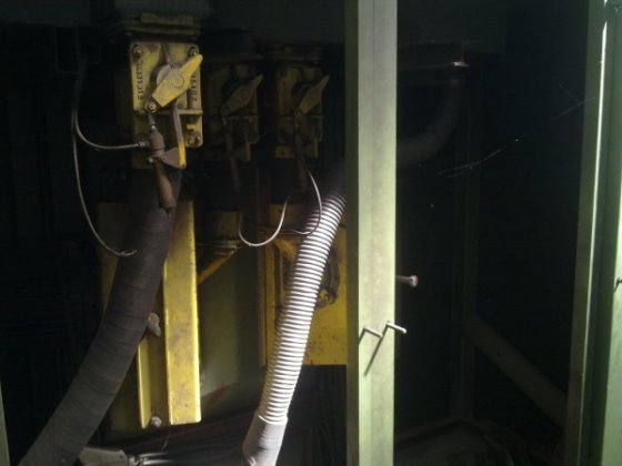 Schlick chambered shotblasting machine