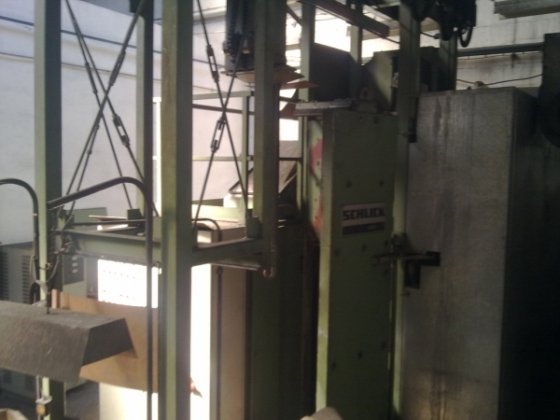Schlick chambered shotblasting machine