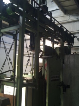 Schlick chambered shotblasting machine