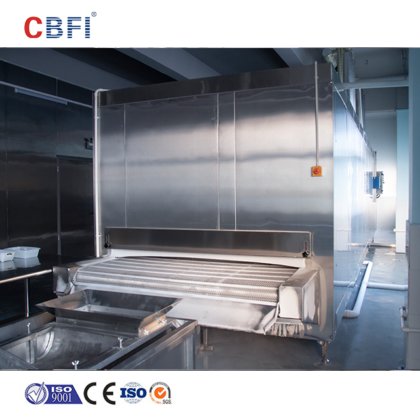CBFI 商用蔬菜 IQF 隧道式冷冻机