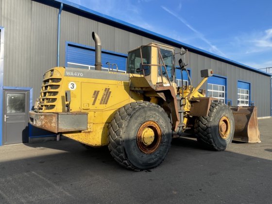 1997 Komatsu WA470 3H Front