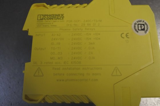 Phoenix Contact Trisafe-M Sicherheitsmodul PSR