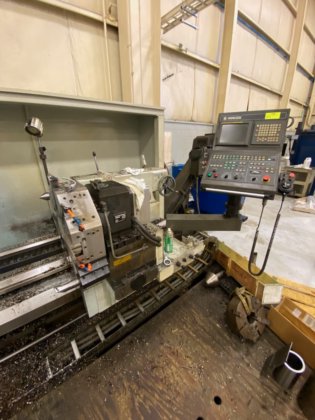 CNC Lathe incl. mist collector