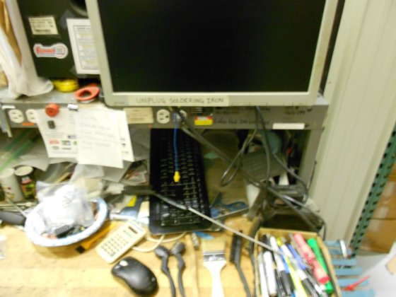 Workbench with all contents