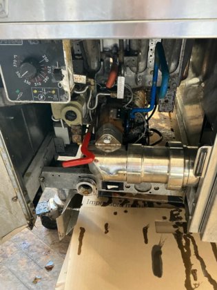 Pitco double fryer model SSH55-JS