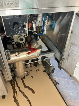 Pitco double fryer model SSH55-JS
