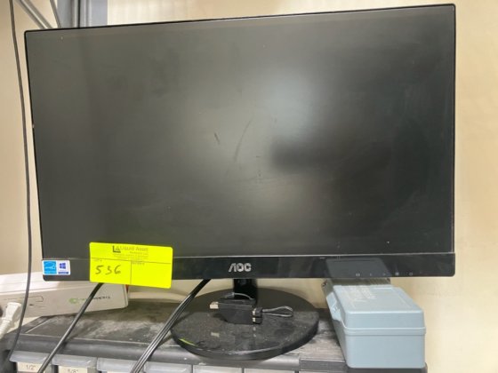 AOC Monitor and Speaker