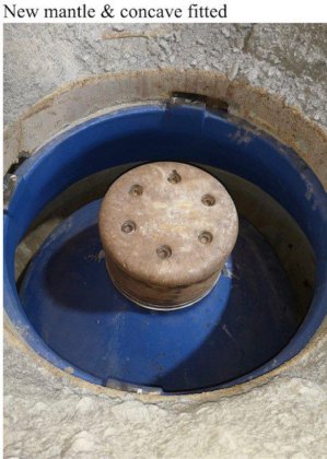 Britadeira Powerscreen Maxtrak 1150 2015