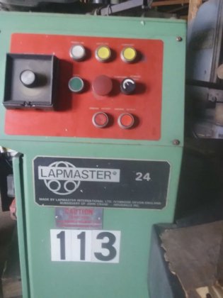 24" Lapmaster 24 Lapping machine