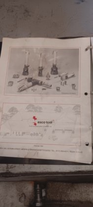 Esco Tool 1664 End Prep