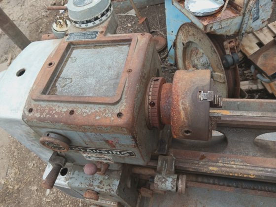 Clausing Colchester 13" Lathe Engine