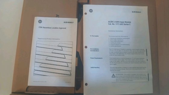 Allen Bradley 1771-IAD Analog Input