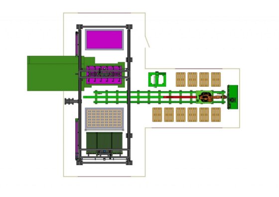 LASER LOADING AND UNLOADING CELL