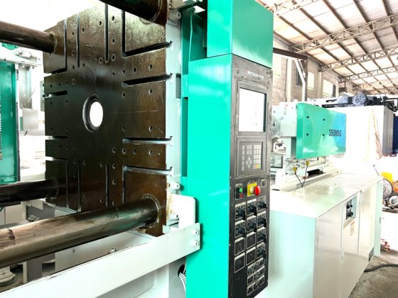 2013 日本三菱 350t (350MSG) プラスチック射出成形機