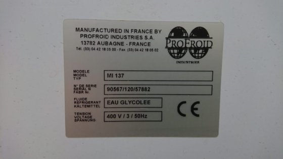 PROFROID MI 137